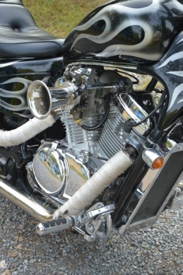 ธารนนทบุรี//ขายhonda steed600 ปี98 แต่งสวยๆ ชุบใหม่ทั้งคัน อินวอยท์+สพมแท้ ราคา72,000บาท