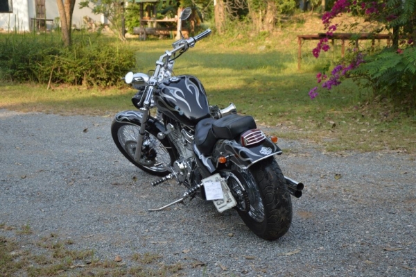 ธารนนทบุรี//ขายhonda steed600 ปี98 แต่งสวยๆ ชุบใหม่ทั้งคัน อินวอยท์+สพมแท้ ราคา72,000บาท