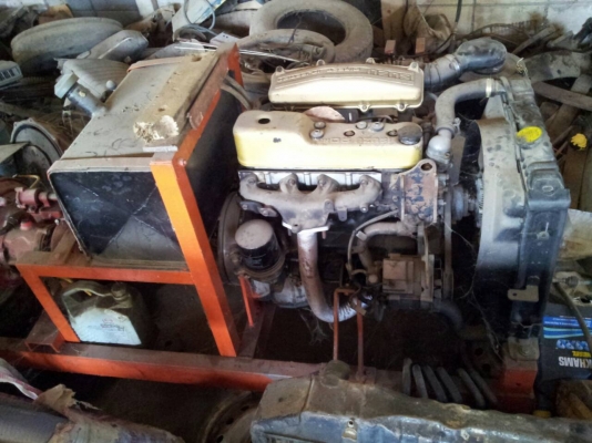 เครื่องปั้มน้ำ isuzu พร้อมชุดดับเพลิง 7M