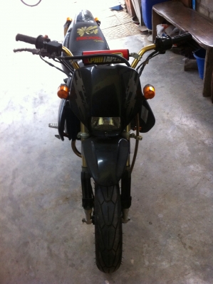 ธารนนทบุรี//ขาย kawasaki ksr ปี50 ของแต่งเต็มวิ่งน้อย สวยๆ ราคา40,000บาท ทะเบียนพร้อมโอน