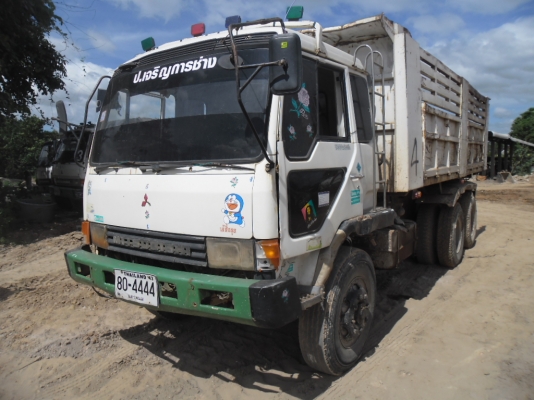 ขายรถบรรทุก MITSUFUSO TE 2 เพลาดั้ม 10 เกียร์กะบะ kac เครื่องดีคัสซีสวยทะเบียนเต็มยางดีเบรคใหญ่