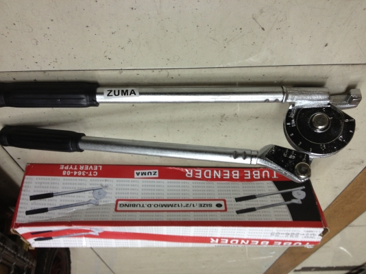 ตัวดัดท่อทองแดง TUBE BENDER ZUMA ขนาด 4 หุน