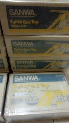 ขายลดล้างสต๊อก ก็อกน้ำแฟนซี SanWa"1/2"