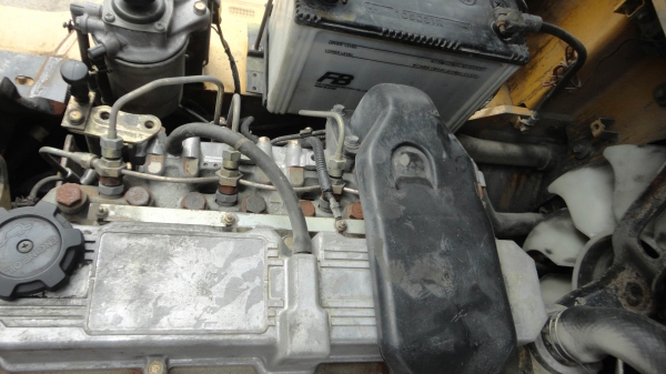 ขายรถ MITSUBISHI fd35 (ดีเซล)เสาสูง 4 เมตร เครื่องยนต์ 4 สูบ