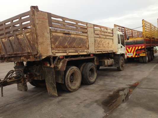 อีซูซุ 270 ดั๊มแม่ดั๊มลูก สภาพดีพร้อมใช้งานครับ