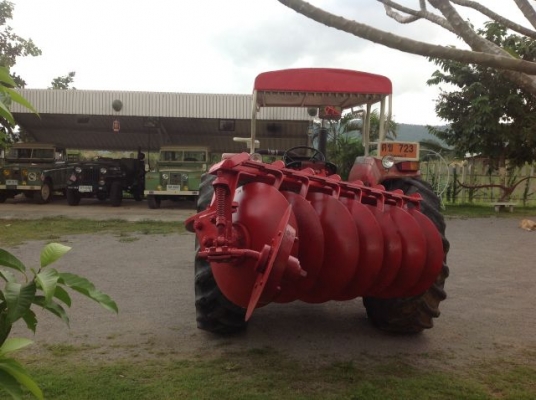 ขายรถไถนา แมสซี่ รุ่น 275 สภาพเดิมๆพร้อมใช้ มีดันหน้ากับฝาน7