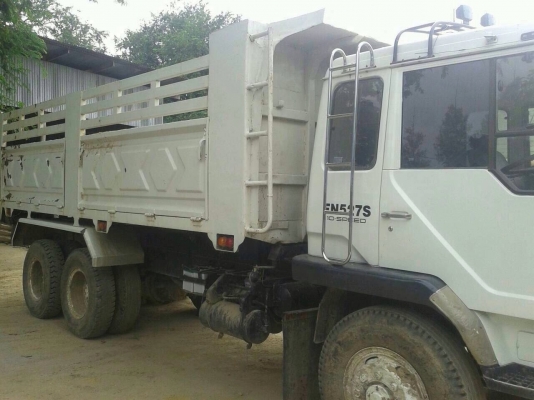 ขายรถบรรทุกสิบล้อดั๊มพ์ Mitsubishi Turbo TF แท้ๆ  ซีเรียส 2,2xx ยางดี แอร์ ทะเบียนพร้อม