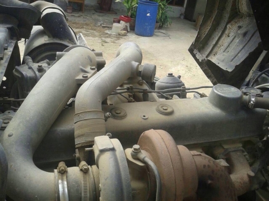 ขายรถบรรทุกสิบล้อดั๊มพ์ Mitsubishi Turbo TF แท้ๆ  ซีเรียส 2,2xx ยางดี แอร์ ทะเบียนพร้อม