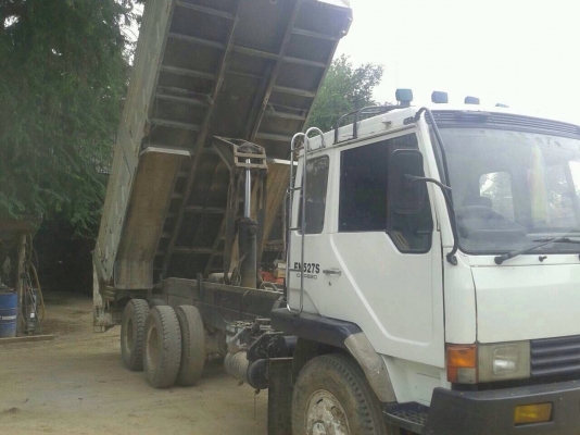 ขายรถบรรทุกสิบล้อดั๊มพ์ Mitsubishi Turbo TF แท้ๆ  ซีเรียส 2,2xx ยางดี แอร์ ทะเบียนพร้อม