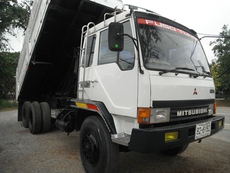 ขายรถบรรทุก 10 ล้อดั๊พม์ ยี่ห้อ MITSUBISHI รุ่น FUSO 527 เทอร์โบ TF