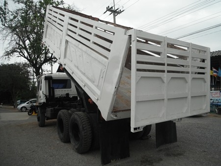 ขายรถบรรทุก 10 ล้อดั๊พม์ ยี่ห้อ MITSUBISHI รุ่น FUSO 527 เทอร์โบ TF