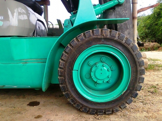 รถฟอร์คลิฟต์ MITSUBISHI FD30 เครื่องดีเซล แบบ 3 ตัน งาสูง 4 เมตร