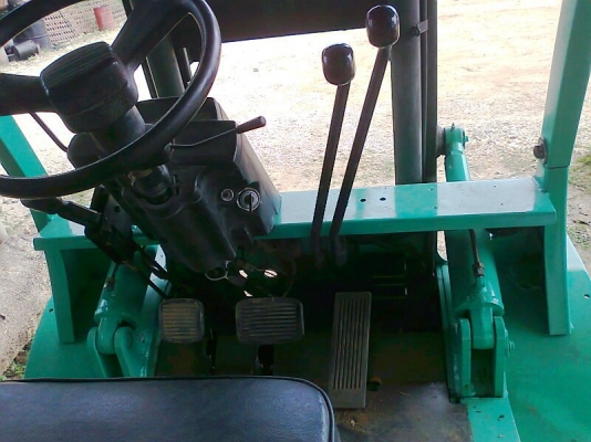 รถฟอร์คลิฟต์ MITSUBISHI FD30 เครื่องดีเซล แบบ 3 ตัน งาสูง 4 เมตร