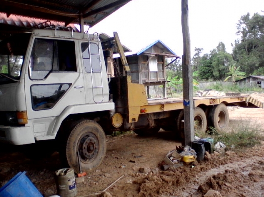 รถ10ล้อ เทรลเลอร์บรรทุกรถแม็คโคร มิตซูบิชิ หางแข็งแรง รถพร้อมใช้ ราคาถูก รถ10ล้อ เทรลเลอร์บรรทุกรถแม็คโคร มิตซูบิชิ หางแข็งแรง รถพร้อมใช้ ราคาถูก