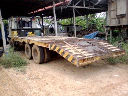 รถ10ล้อ เทรลเลอร์บรรทุกรถแม็คโคร มิตซูบิชิ หางแข็งแรง รถพร้อมใช้ ราคาถูก รถ10ล้อ เทรลเลอร์บรรทุกรถแม็คโคร มิตซูบิชิ หางแข็งแรง รถพร้อมใช้ ราคาถูก