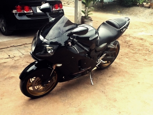 ขายด่วน นินจา zx12r ปี 2002 เครื่อง 1,200 หัวฉีด ทะเบียน