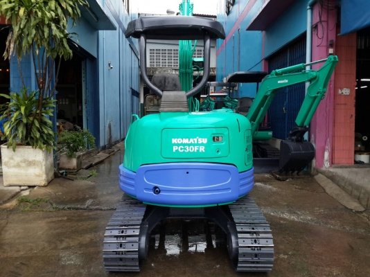 ขายรถขุด KOMATSU รุ่น PC30FR แทร็กเหล็ก มือสองญี่ปุ่น
