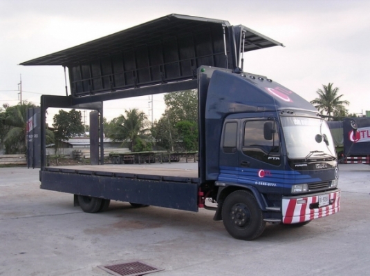 ตู้อะลูมิเนียมเปิดปิดไดั ระบบไฮดรอลิคของเก่าญี่ปุ่น