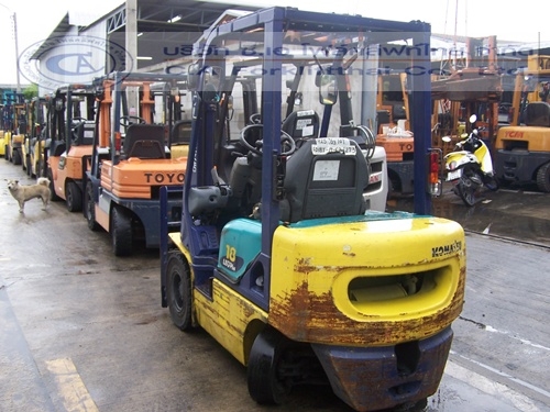 ขาย รถโฟล์คลิฟท์ KOMATSU รุ่น FD18T-17