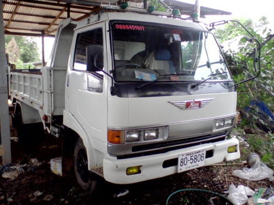 รถ6ล้อดัมพ์ ฮีโน่ 117 เครื่องแรง ช่วงล่างF พร้อมลุย ทะเบียนพร้อม