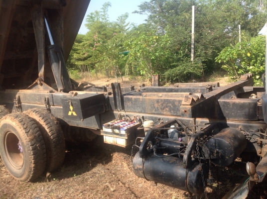 ขายรถบรทุก10ล้อ2เพลาดั้ม MITSUBISHI FN527 TD 6D15เทอร์โบอินเตอร์ ลงเล่มแล้ว เครื่องดี คัสชีส์สวย ยางดี รถพร้อมใช้งานครับ