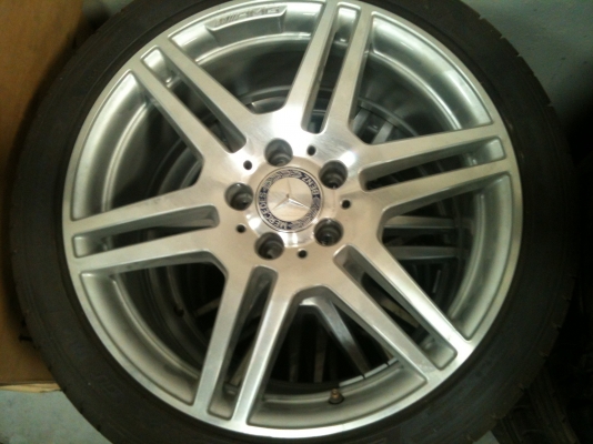 ล้อแม็กAMGแท้ของใหม่ครับใส่E Class ครับ