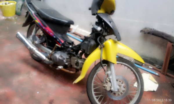 ขายyamaha spark110ทะเบียนพร้อมชุดโอนลอย5500บาท