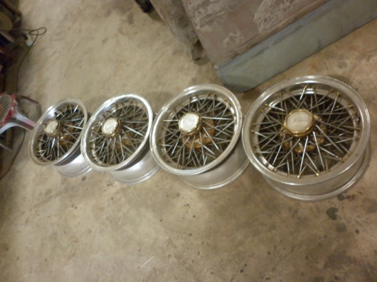 ล้อซี่ลวดทอง fortecs ขอบ15 กว้าง 6.5     ขาย 12000