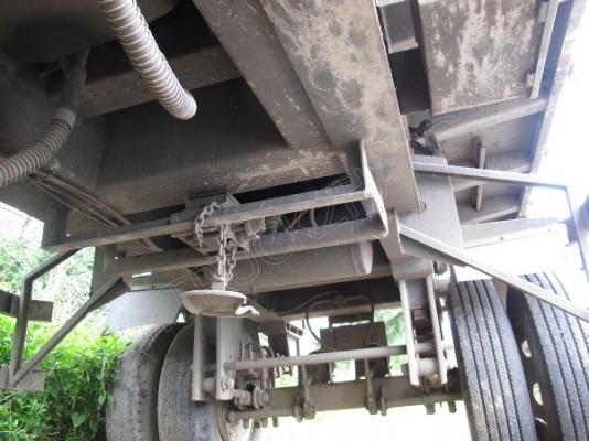 รถบรรทุกดั๊มพ่วงแม่ลูก ISUZU 270 แรงม้า รถจดทะเบียนปี 2546