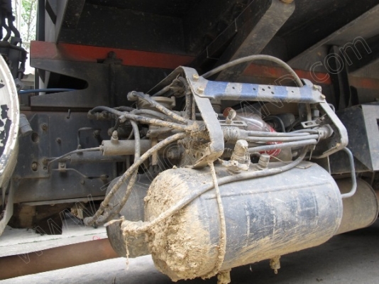 รถบรรทุกดั๊มพ่วงแม่ลูก ISUZU 270 แรงม้า รถจดทะเบียนปี 2546