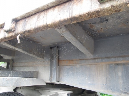 รถบรรทุกดั๊มพ่วงแม่ลูก ISUZU 270 แรงม้า รถจดทะเบียนปี 2546