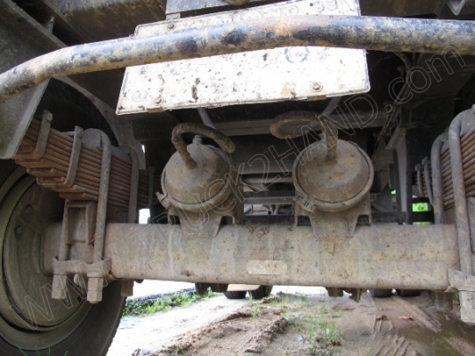 รถบรรทุกดั๊มพ่วงแม่ลูก ISUZU 270 แรงม้า รถจดทะเบียนปี 2546