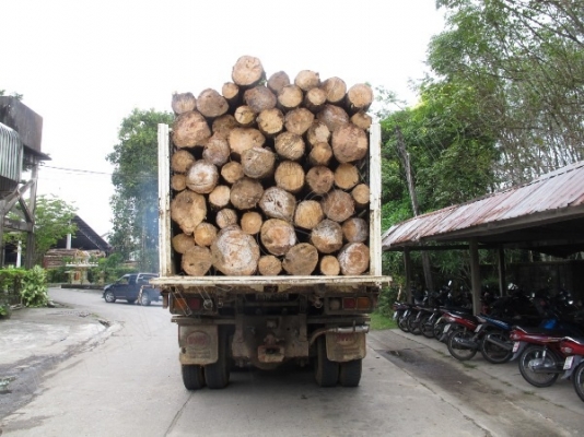 รถบรรทุกดั๊มพ่วงแม่ลูก ISUZU 270 แรงม้า รถจดทะเบียนปี 2546