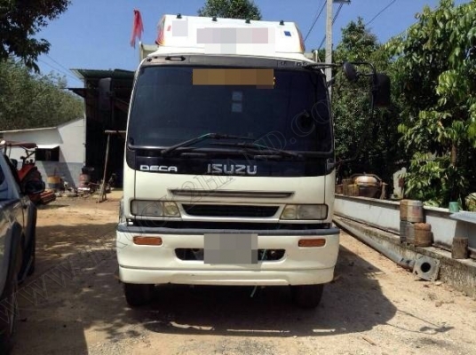 รถบรรทุกดั๊มพ่วงแม่ลูก ISUZU 270 แรงม้า รถจดทะเบียนปี 2546