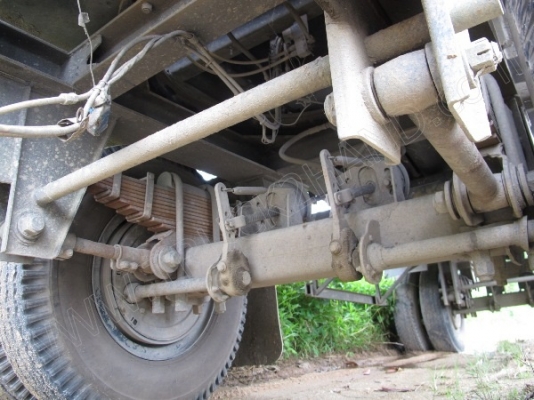 รถบรรทุกดั๊มพ่วงแม่ลูก ISUZU 270 แรงม้า รถจดทะเบียนปี 2546