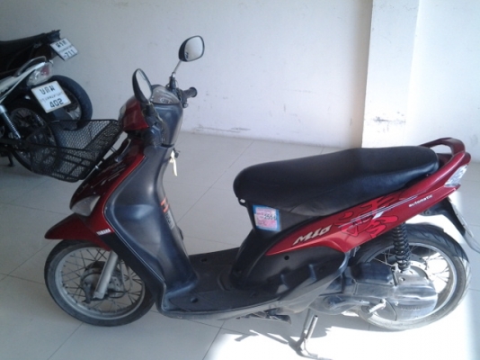 ขาย mio   ปี48 ดรั๊มเบรค