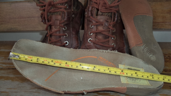 รองเท้า Timberland วัดภายในยาว 28cm