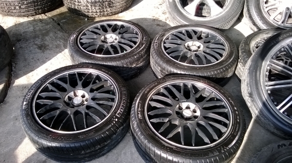 ล้อLENSO ขอบ17พร้อมยางชุดละ7300