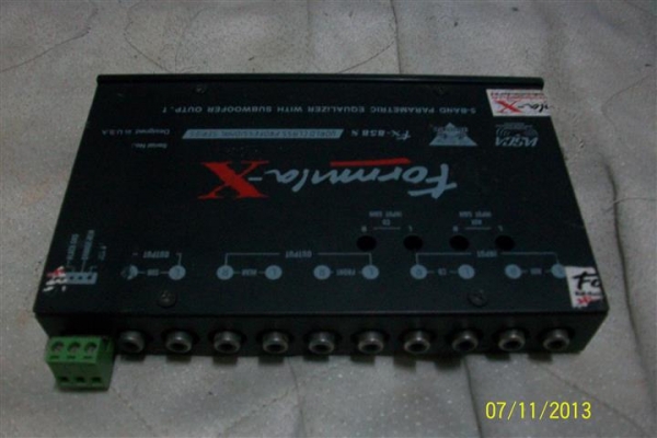 ปรีแอมป์รถยนต์ formula-x fx-858s ปรีแอมป์รถยนต์ formula-x fx-858s