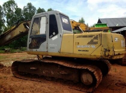 ***ขายแล้วครับขอบคุณ Truck2hand ขาย แบกโฮ KOBELKO MARK/// SK200 เก๋งเทาแท้ ซีเรียลสูง 17,349 สภาพจัด เครื่องเดิมปั๊มเดิม ใช้งานปกติ ไม่โหลดเลย ช่วงล่างเต็ม เอวใหม่แน่นเปรียะ โซ่ ใบแทรก สภาพสวย ไฟฟ้าตัด เอกสารเล่มทะเบียนครับ พร้อมใช้ พร้อมลุยงาน ราคาต่อรอง