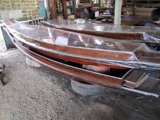 ขายเรือ สำปั่นไม้สัก