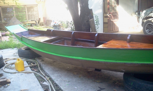 ขายเรือ สำปั่นไม้สัก