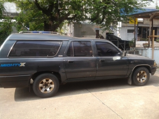 ขายไมตี้เอ็กซ์van เครื่องดีเซล2500 พร้อมใช้