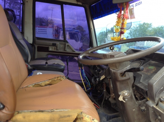 รถพ่วงดั้มติดก๊าซNGVรถวิ่งงานตลอดMITSUBISHI527Sแท้ๆ