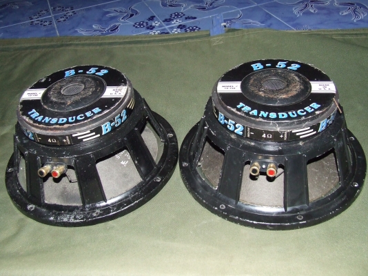 ขายลำโพงตำนาน  B  52   12  นิ้วโคงหล่อ