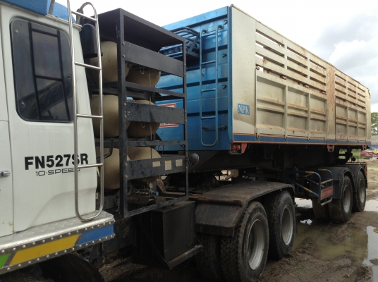 ขายรถบรรทุกหัวลาก2เพลาหัวหางติดก๊าซNGVรถสวยวิ่งงานตลอดMITSUBISHI527RSแท้ๆหางNPK8เมตร ขายรถบรรทุกหัวลาก2เพลาหัวหางติดก๊าซNGVรถสวยวิ่งงานตลอดMITSUBISHI527RSแท้ๆหางNPK8เมตร