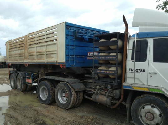 ขายรถบรรทุกหัวลาก2เพลาหัวหางติดก๊าซNGVรถสวยวิ่งงานตลอดMITSUBISHI527RSแท้ๆหางNPK8เมตร ขายรถบรรทุกหัวลาก2เพลาหัวหางติดก๊าซNGVรถสวยวิ่งงานตลอดMITSUBISHI527RSแท้ๆหางNPK8เมตร