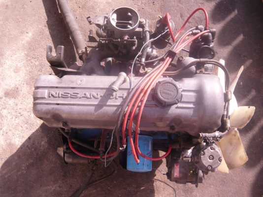 ขายเครื่องยนต์เบนซิน NISSAN ขับหลัง 5850 บาท