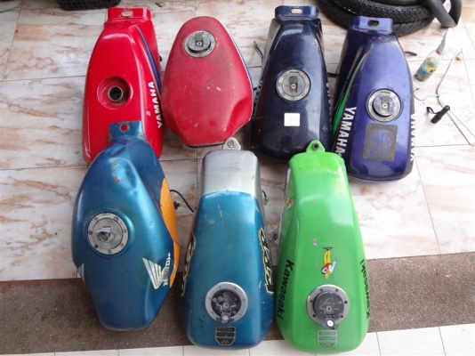 ถังน้ำมัน KR/VIC/TZR/TZM/NPRO และ ปั๊มลอย NISIN ถังน้ำมัน KR/VIC/TZR/TZM/NPRO และ ปั๊มลอย NISIN