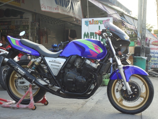 ลดกระหน่ำ CB400 ปี97 ปลักแดงคาบูไฟฟ้าเครื่องดีมากพร้อมใช้อินวอย+สรรพสารมิตร
